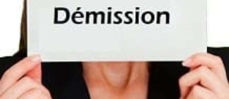 La démission du CDI