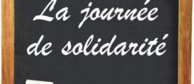 La journée de solidarité